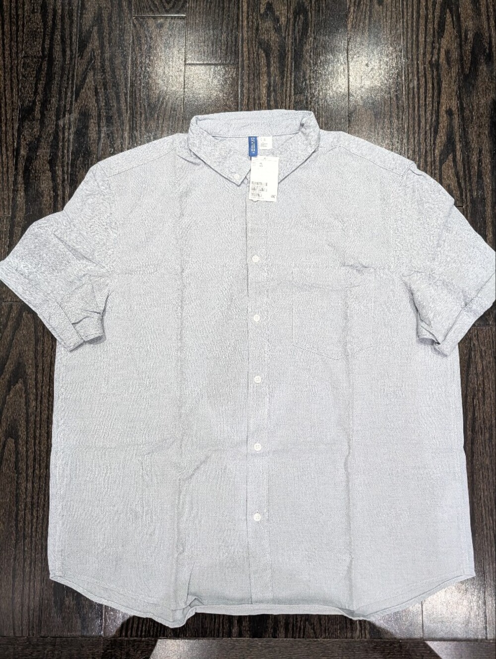 2/$45 H&M Divided Short-Sleeve Button-Down Shirt – Men’s XL – New